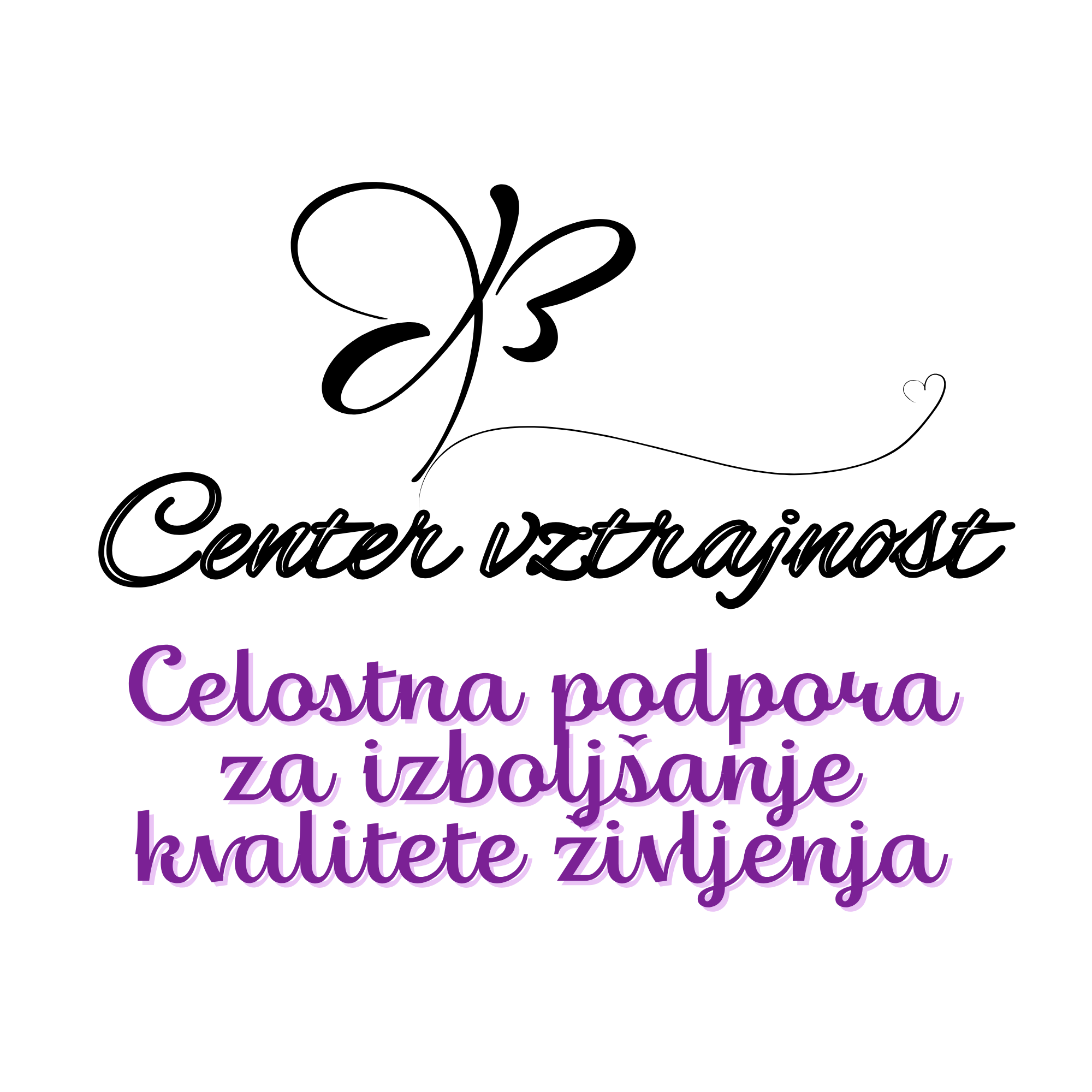 Center Vztrajnost — logotip